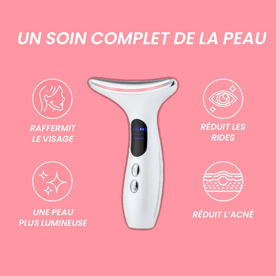 LUMIA: Le soin du visage 4-en-1 par luminothérapie (rides, rougeurs et marques)